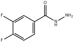 3,4-二氟苯-1-碳酰肼, 229957-07-7, 结构式