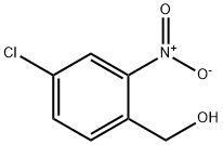 4-クロロ-2-ニトロベンジルアルコール 化学構造式