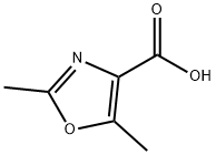 2,5-二甲基-1,3-氧唑-4-羧酸, 23000-14-8, 结构式