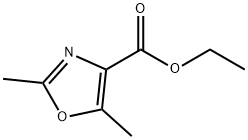 ETHYL 2,5-DIMETHYL-1,3-OXAZOLE-4-CARBOXYLATE Structure