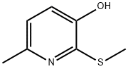 6-Methyl-2-(methylthio)-3-pyridinol Structure