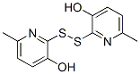 2,2'-Dithiobis(6-methylpyridin-3-ol) Struktur