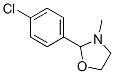 2-(4-Chlorophenyl)-3-methyloxazolidine,23008-85-7,结构式