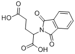 フタリル-DL-グルタミン酸 化学構造式
