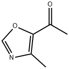 1-(4-Methyloxazol-5-yl)ethanone 化学構造式