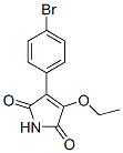 3-(4-bromophenyl)-4-ethoxy-pyrrole-2,5-dione Struktur