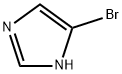 5-ブロモ-1H-イミダゾール 化学構造式