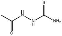 乙酰硫代氨基脲, 2302-88-7, 结构式