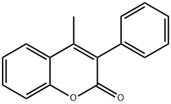 4-METHYL-3-PHENYLCOUMARIN Structure