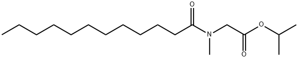月桂酰肌氨酸异丙酯,230309-38-3,结构式