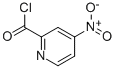 2-Pyridinecarbonyl chloride, 4-nitro- (9CI) Structure