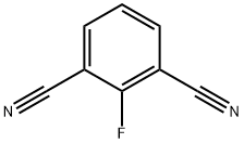 2-fluoroisophthalonitrile 化学構造式