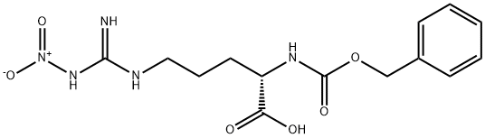Z-ARG(NO2)-OH Struktur