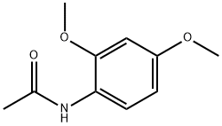 N-(2,4-ジメトキシフェニル)アセトアミド 化学構造式