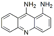 1,9-アクリジンジアミン 化学構造式