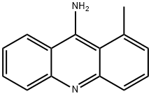 1-メチル-9-アクリジンアミン 化学構造式