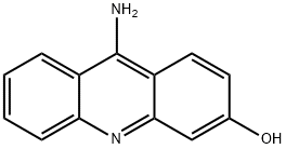 9-Amino-3-acridinol Struktur