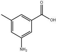 3-氨基-5-甲基苯甲酸, 2305-37-5, 结构式
