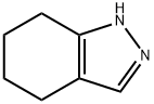 4,5,6,7-テトラヒドロ-1H-インダゾール 化学構造式