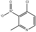 2-甲基-3-硝基-4-氯吡啶, 23056-35-1, 结构式