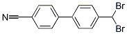 4'-(Dibromomethyl)-[1,1'-Biphenyl]-4-Carbonitrile Struktur