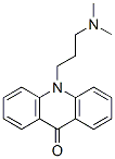 10-(3-dimethylaminopropyl)acridin-9-one, 2307-88-2, 结构式