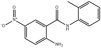 N-(2-氨基-5-硝基苯甲酰基)邻甲苯胺,23076-31-5,结构式