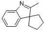 2'-Methylspiro[cyclopentane-1,3'-[3H]indole] Struktur