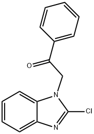 23085-45-2 2-(2-氯-1H-苯并咪唑-1-基)-1-苯乙酮