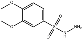 3,4-二甲氧基苯磺酰肼,23095-32-1,结构式