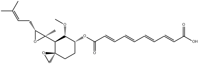 烟曲霉素,23110-15-8,结构式