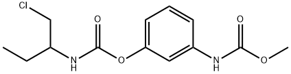 N-[1-(Chloromethyl)propyl]carbamic acid 3-methoxycarbonylaminophenyl ester|