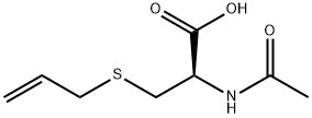 N-アセチル-S-アリル-L-システイン 化学構造式