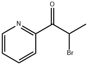 1-Propanone, 2-bromo-1-(2-pyridinyl)- (9CI) 结构式