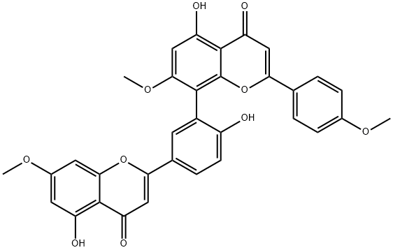 HEVEAFLAVONE, 23132-13-0, 结构式