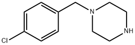 1-(4-クロロベンジル)ピペラジン 塩化物 化学構造式