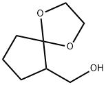 (1,4-DIOXA-SPIRO[4.4]NON-6-YL)-METHANOL 化学構造式