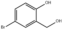 5-Bromo-2-hydroxybenzyl alcohol Struktur