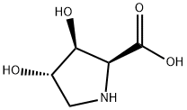 L-Proline, 3,4-dihydroxy-, (3S,4S)- (9CI) Structure