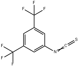 3,5-双(三氟甲基)苯基异硫氰酯, 23165-29-9, 结构式