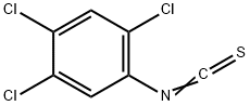 2,4,5-TRICHLOROPHENYL ISOTHIOCYANATE Struktur