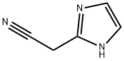 2 - (1H -2-咪唑基)乙腈 结构式