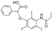 2-Phenyl-2-(3-propionylamino-2,4,6-triiodophenoxy)acetic acid|