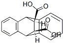 (11S,12R)-9,10-エタノ-9,10-ジヒドロアントラセン-11,12-ジカルボン酸 化学構造式