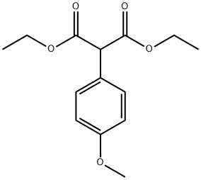 DIETHYL 4-METHOXYPHENYL MALONATE 结构式