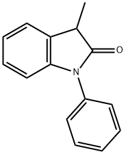 3-METHYL-1-PHENYLINDOLIN-2-ONE Struktur