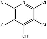 2,3,5,6-テトラクロロピリジン-4-オール 化学構造式