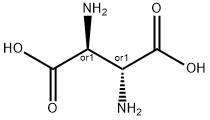 (3R)-3-アミノ-L-アスパラギン酸 化学構造式