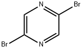 2,5-ジブロモピラジン 化学構造式