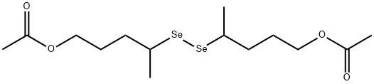 4,4'-Diselenodi(1-pentanol)diacetate 结构式